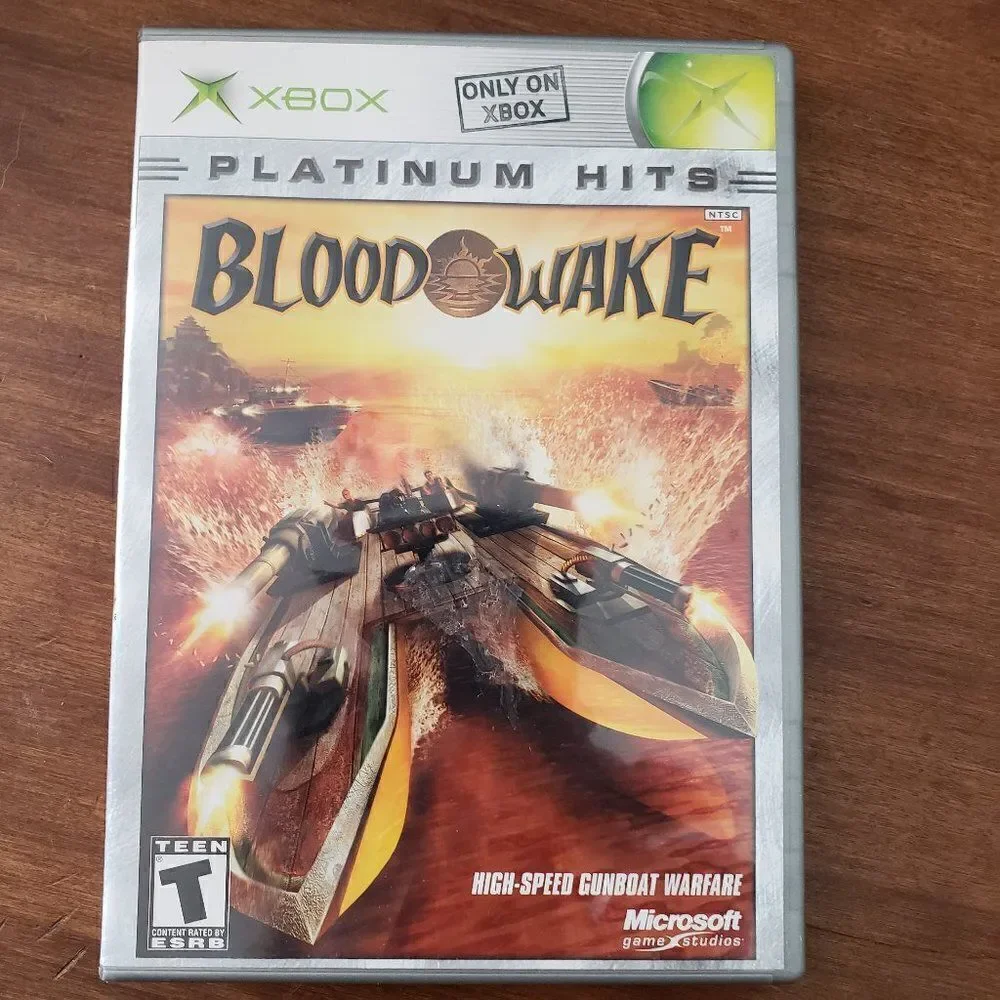 Blood Wake ORIGINAL Microsoft Xbox video game tested works Complete